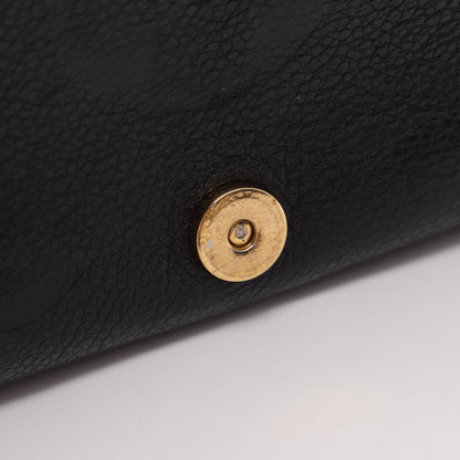 ディアヌ モノグラムアンプラント ノワール ハンドバッグ レザー ブラック 2WAY ルイヴィトン バッグ LOUIS VUITTON