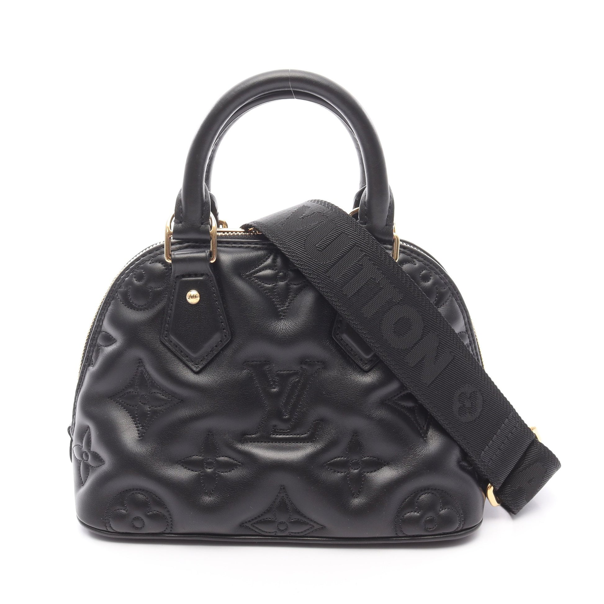 アルマ ソフトBB バブルグラム ノワール ハンドバッグ レザー ブラック 2WAY ルイヴィトン バッグ LOUIS VUITTON