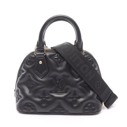 アルマ ソフトBB バブルグラム ノワール ハンドバッグ レザー ブラック 2WAY ルイヴィトン バッグ LOUIS VUITTON