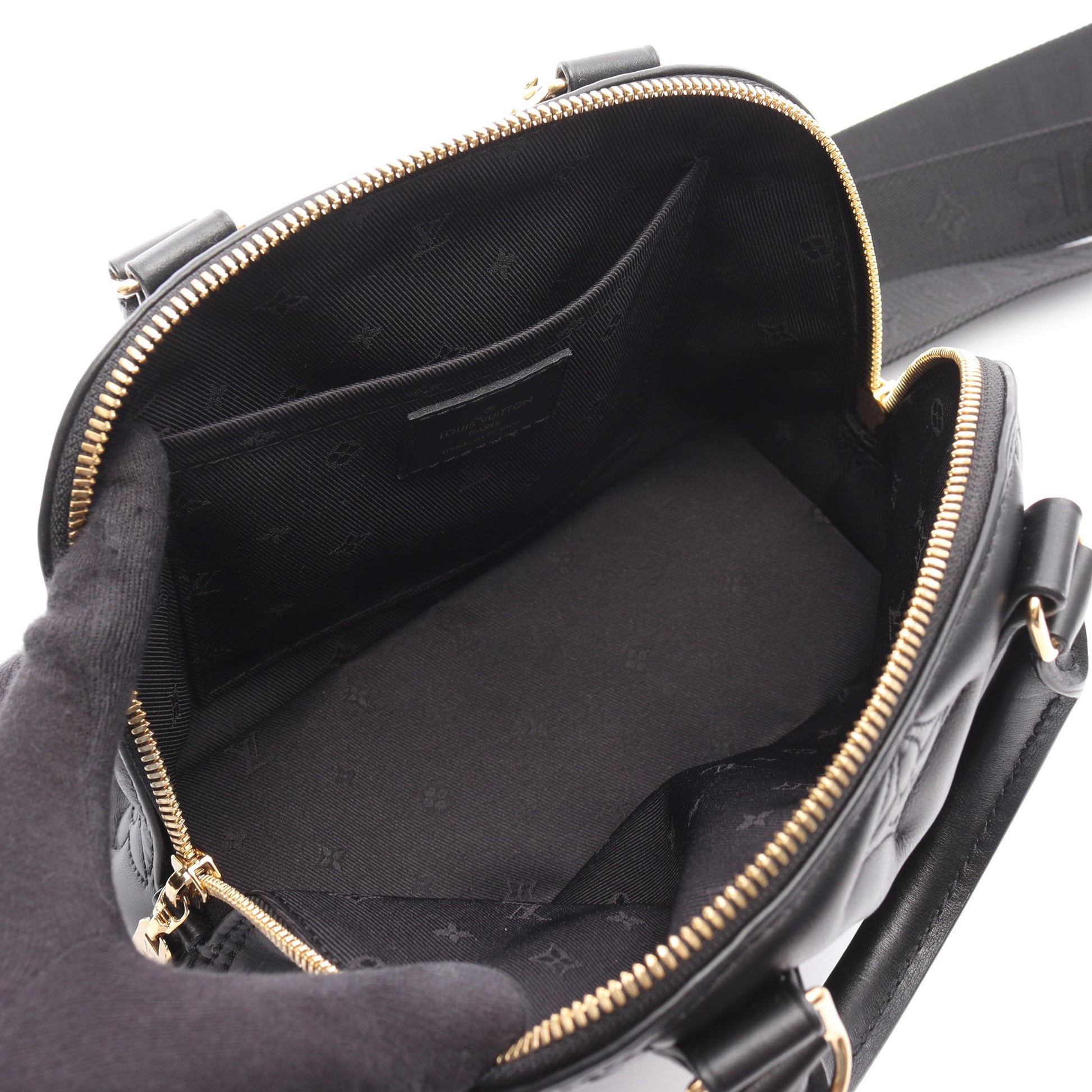 アルマ ソフトBB バブルグラム ノワール ハンドバッグ レザー ブラック 2WAY ルイヴィトン バッグ LOUIS VUITTON