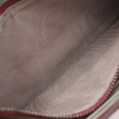 イントレチャート ラウンドファスナー長財布 レザー レッド ボッテガヴェネタ 財布・小物 BOTTEGA VENETA