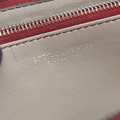 イントレチャート ラウンドファスナー長財布 レザー レッド ボッテガヴェネタ 財布・小物 BOTTEGA VENETA