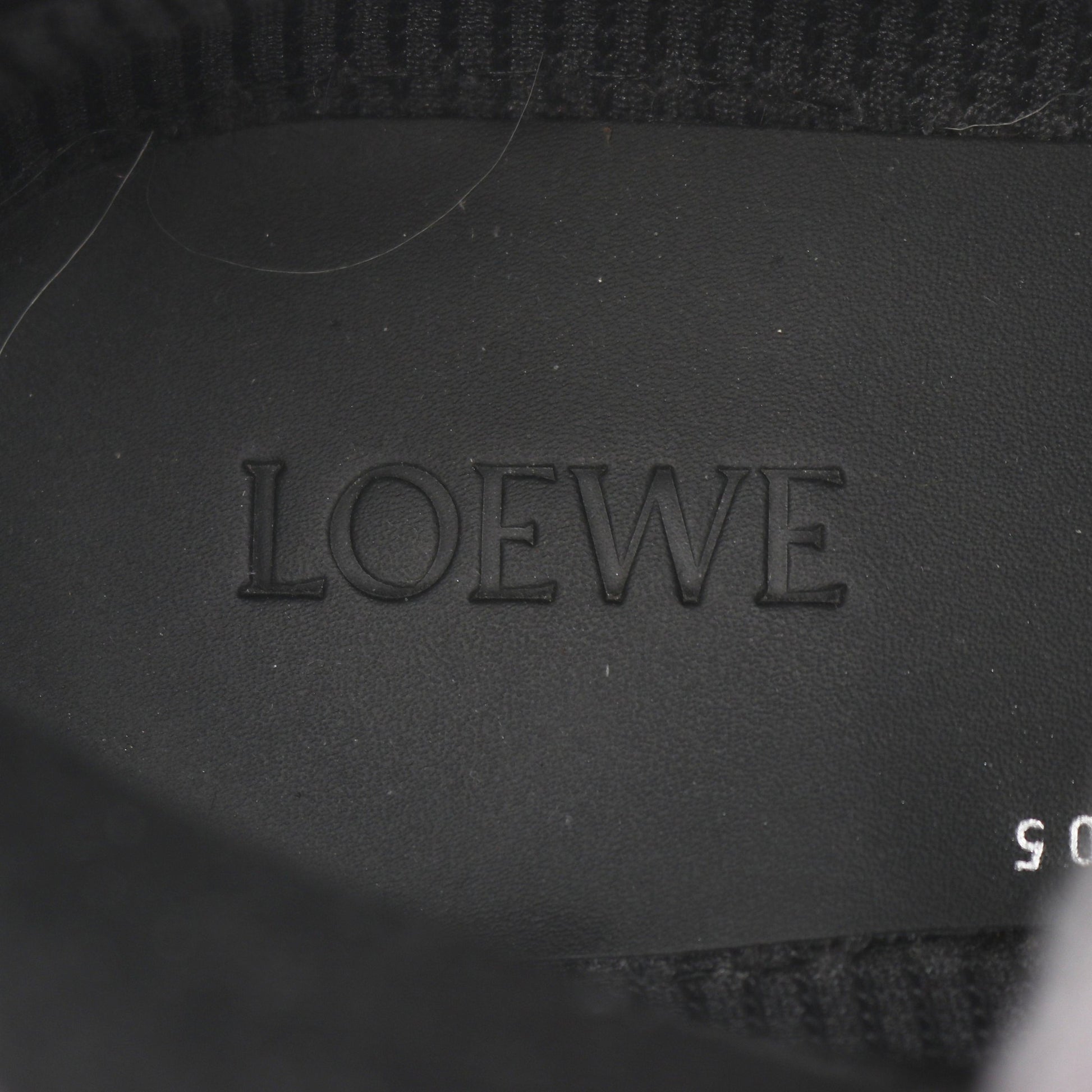 ハイキング ブーツ ファブリック スエード グレー ロエベ シューズ LOEWE