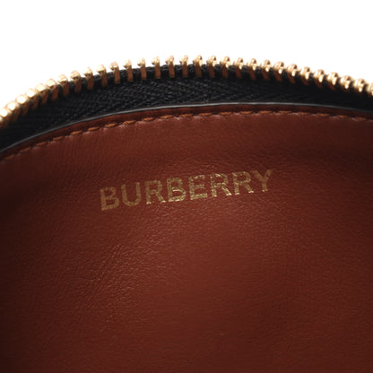 TBモノグラム コインケース PVC ブラウン マルチカラー キーフック付き バーバリー 財布・小物 BURBERRY