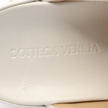 サボ サンダル クロコ型押し レザー オフホワイト ボッテガヴェネタ シューズ BOTTEGA VENETA