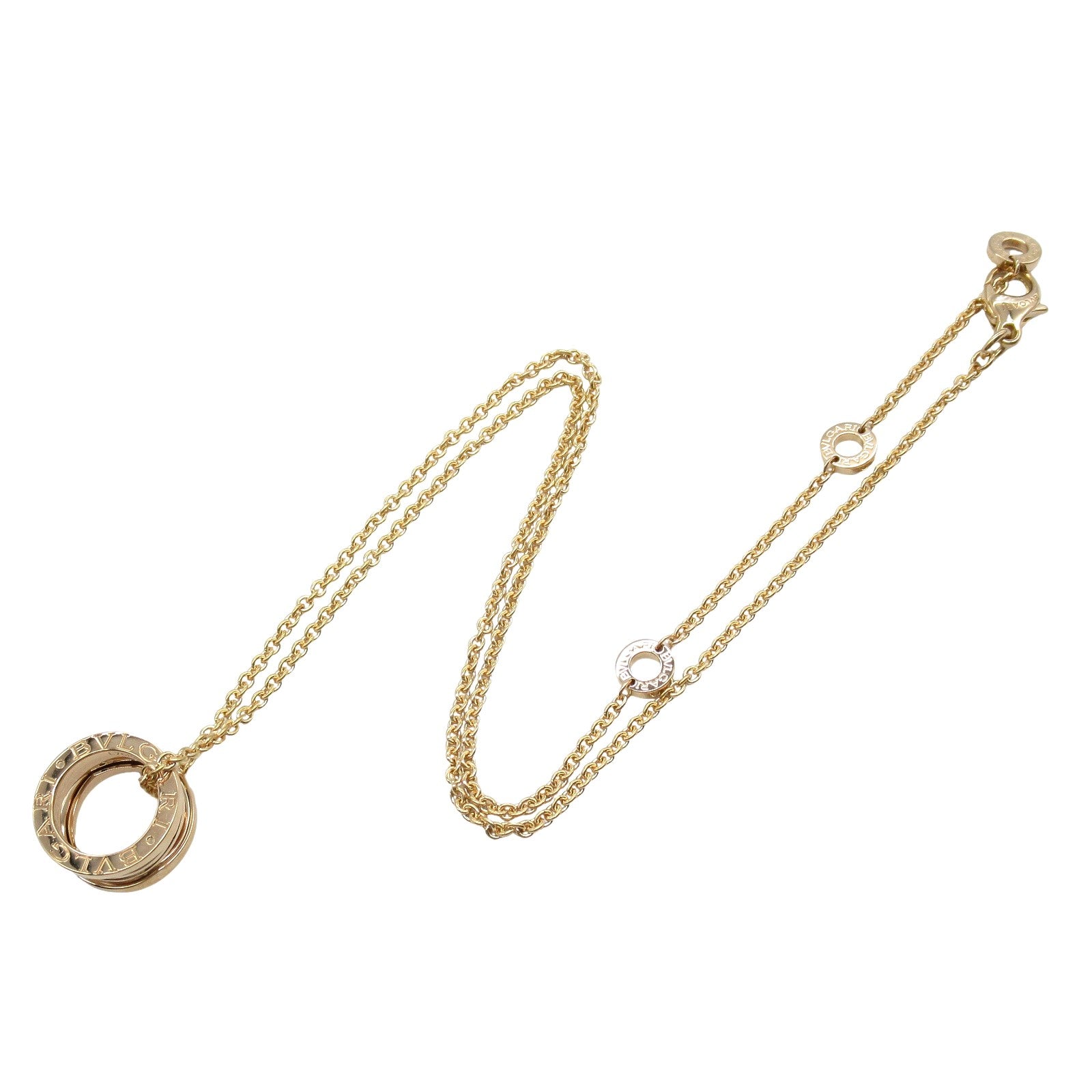 B-zero1 ビーゼロワン レジェンド ネックレス ネックレス K18PG（ピンクゴールド） ゴールド ブルガリ アクセサリー BVLGARI