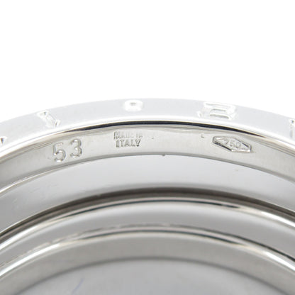 B-zero1 ビーゼロワン リング 3バンド リング 指輪 K18WG（ホワイトゴールド） ゴールド ブルガリ アクセサリー BVLGARI