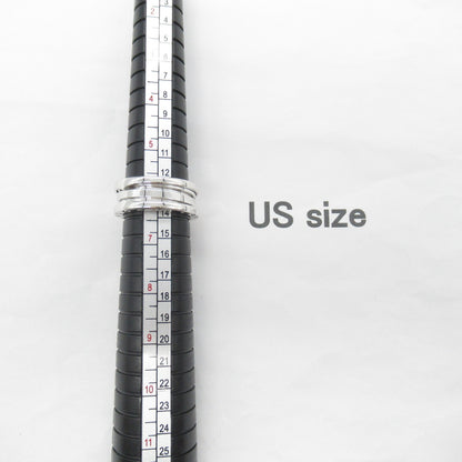 B-zero1 ビーゼロワン リング 3バンド リング 指輪 K18WG（ホワイトゴールド） ゴールド ブルガリ アクセサリー BVLGARI