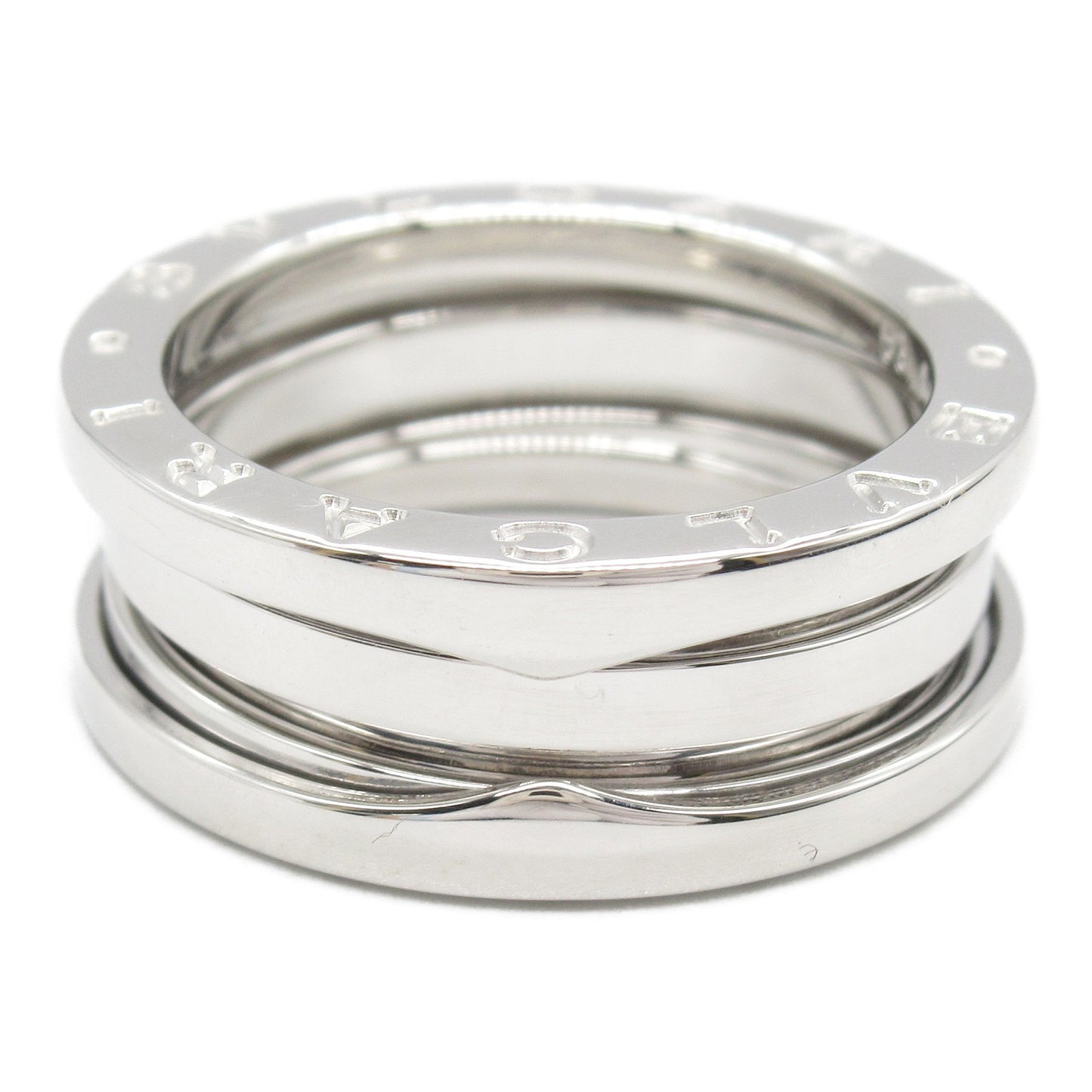 B-zero1 ビーゼロワン リング 3バンド リング 指輪 K18WG（ホワイトゴールド） ゴールド ブルガリ アクセサリー BVLGARI