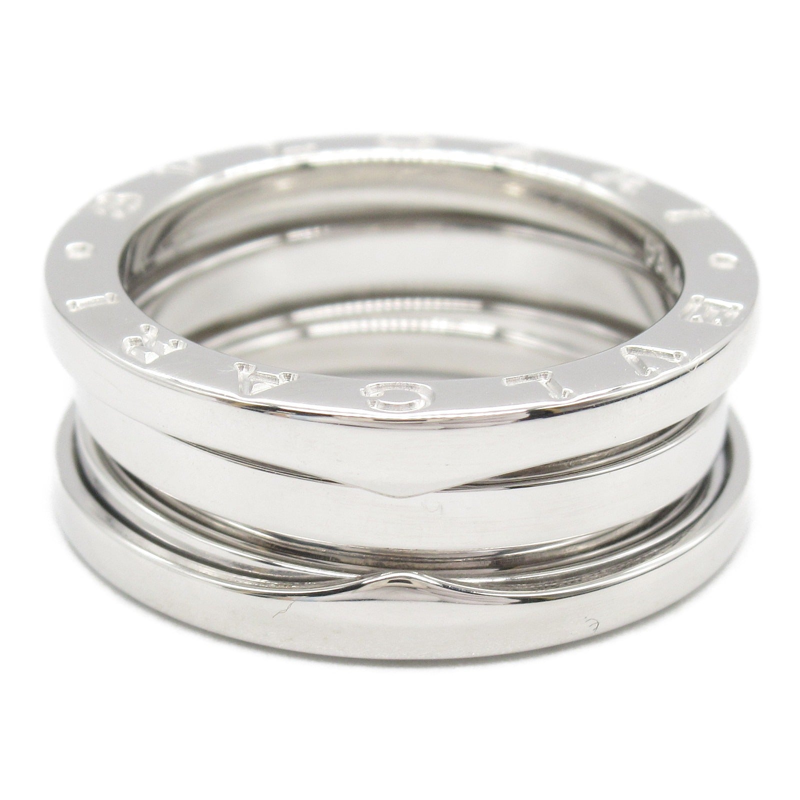 B-zero1 ビーゼロワン リング 3バンド リング 指輪 K18WG（ホワイトゴールド） ゴールド ブルガリ アクセサリー BVLGARI