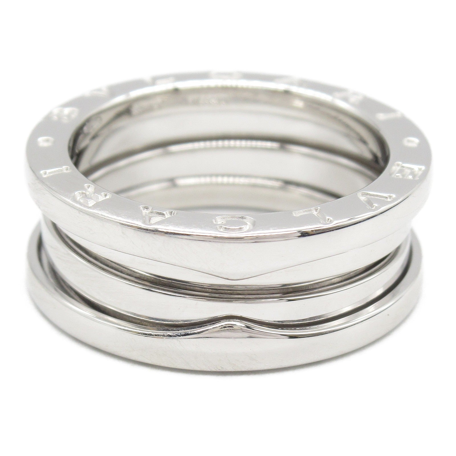 B-zero1 ビーゼロワン リング 3バンド リング 指輪 K18WG（ホワイトゴールド） ゴールド ブルガリ アクセサリー BVLGARI