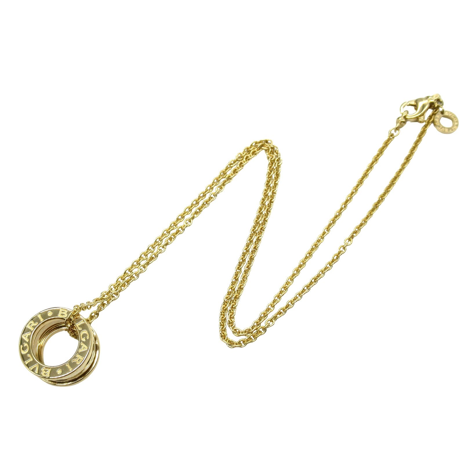 ブルガリ B-ZERO1 ネックレス ゴールド K18 B-zero1 ビーゼロワン ネックレス ネックレス K18（イエローゴールド