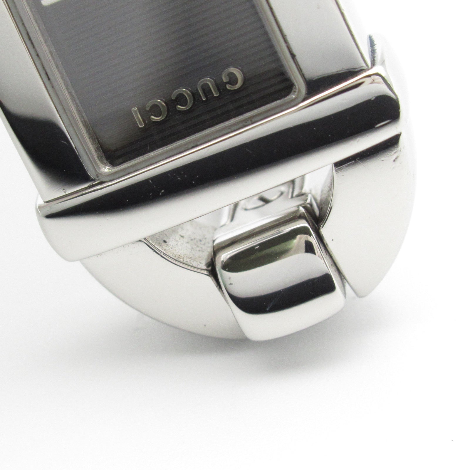 時計 レディース 腕時計 クオーツ ステンレススチール ブラック グッチ  