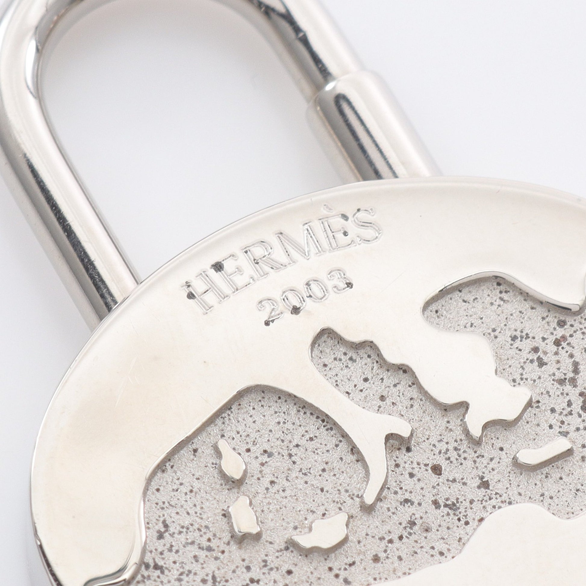 カデナチャーム ANNEE MEDITERRANEE 地中海 バッグチャーム シルバー 2003年限定 エルメス 財布・小物 HERMES