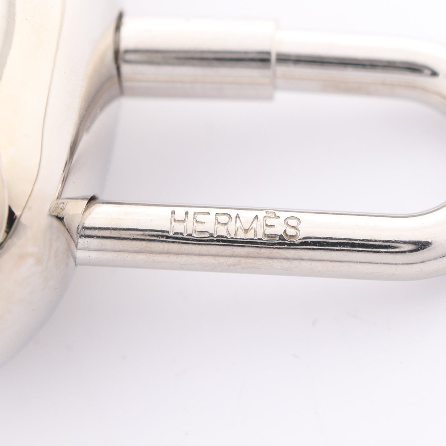 カデナチャーム ヒポポタマス カバ バッグチャーム シルバー エルメス 財布・小物 HERMES