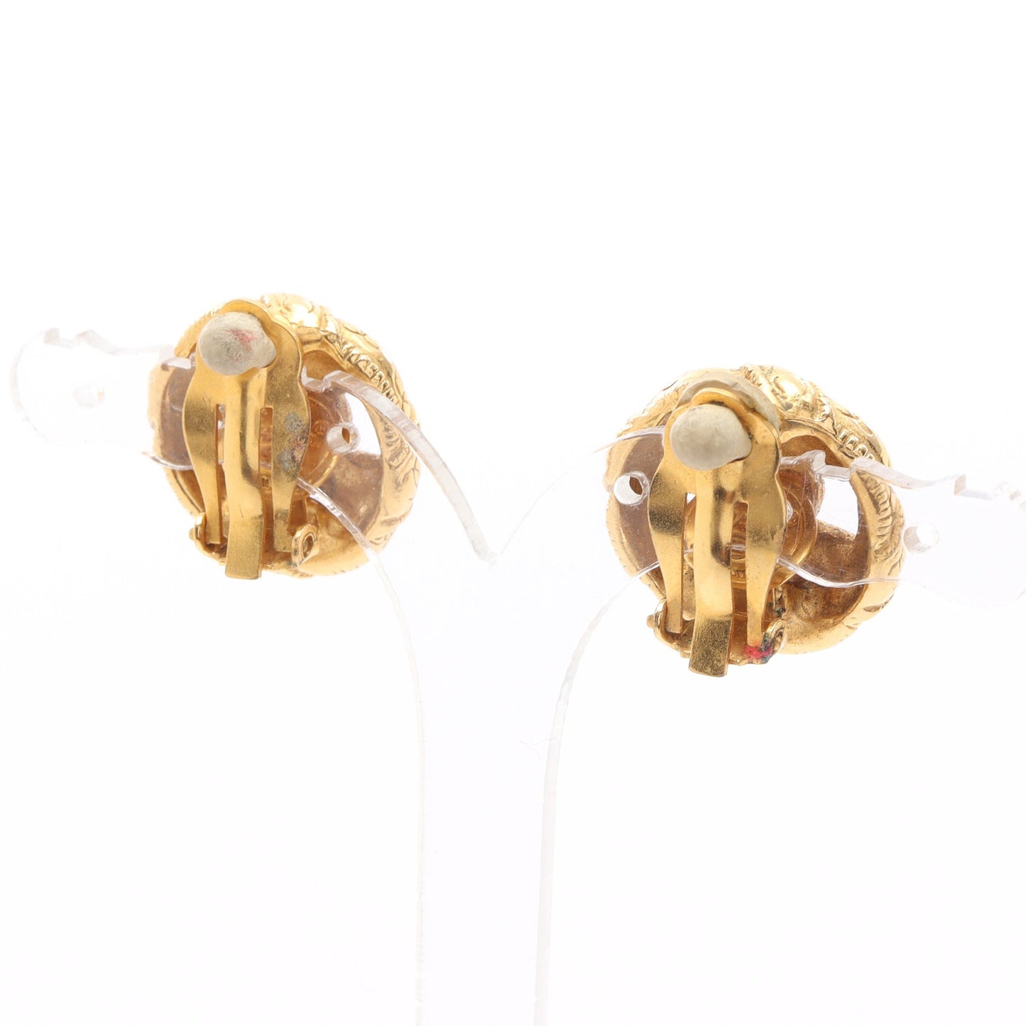 ツイストモチーフ イヤリング GP ゴールド シャネル アクセサリー CHANEL