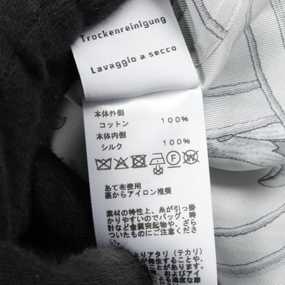 レイヤード シャツ コットン シルク ダークネイビー エルメス トップス HERMES