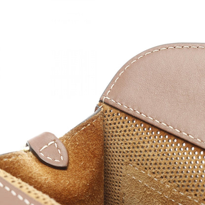 ミニ ポケットバッグ TBモノグラム パンチングレザー ハンドバッグ レザー ブラウン 2WAY バーバリー バッグ BURBERRY