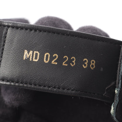 DIORACT サンダル ファブリック ブラック マルチカラー クリスチャンディオール シューズ Christian Dior