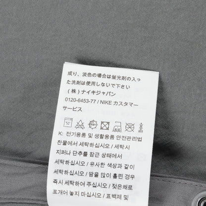 NIKE × A-COLD-WALL コート ナイロン グレー ナイキ アウター NIKE
