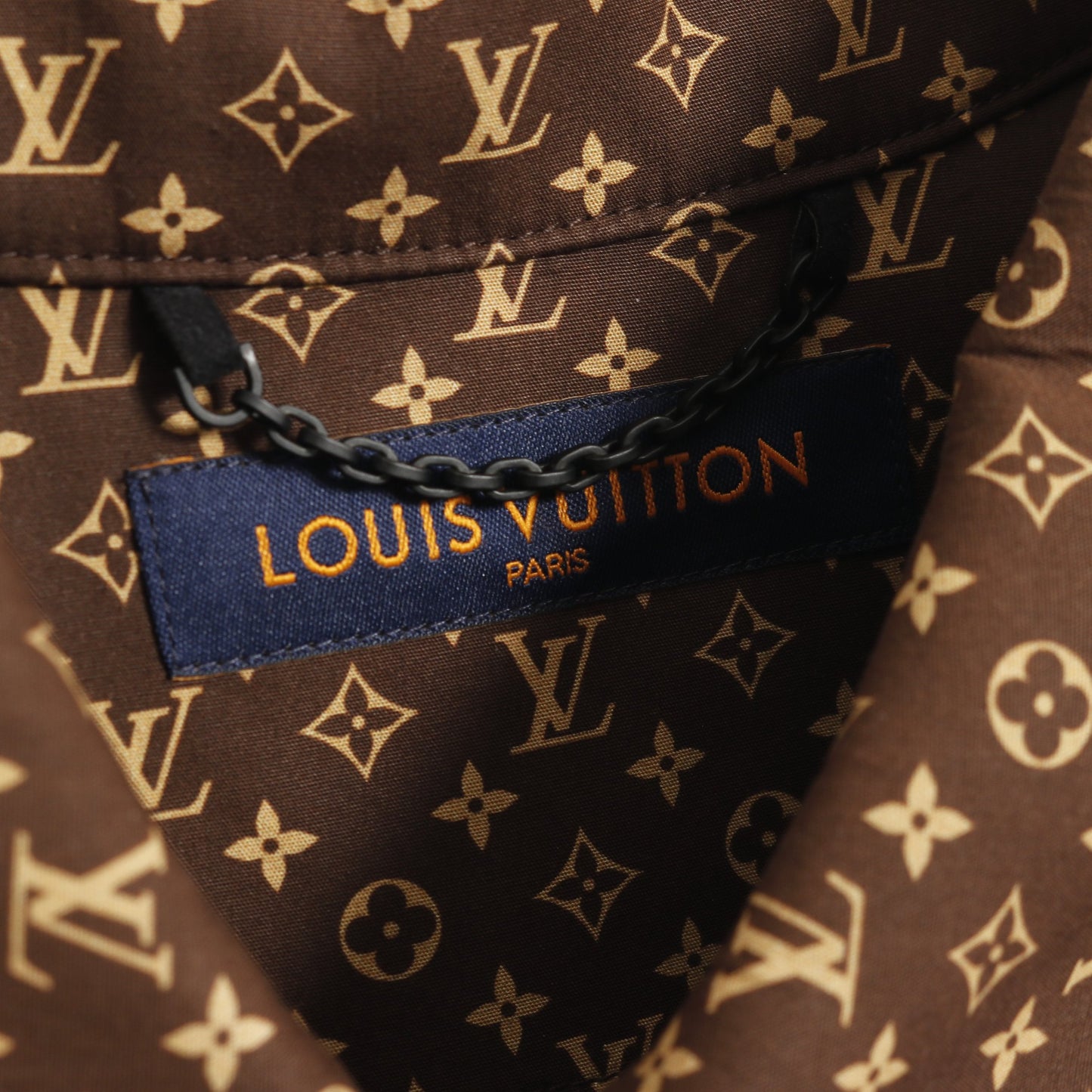 LOUIS VUITTON × NIGO マイクロモノグラム ポンチョ コットン ブラウン ルイヴィトン アウター LOUIS VUITTON