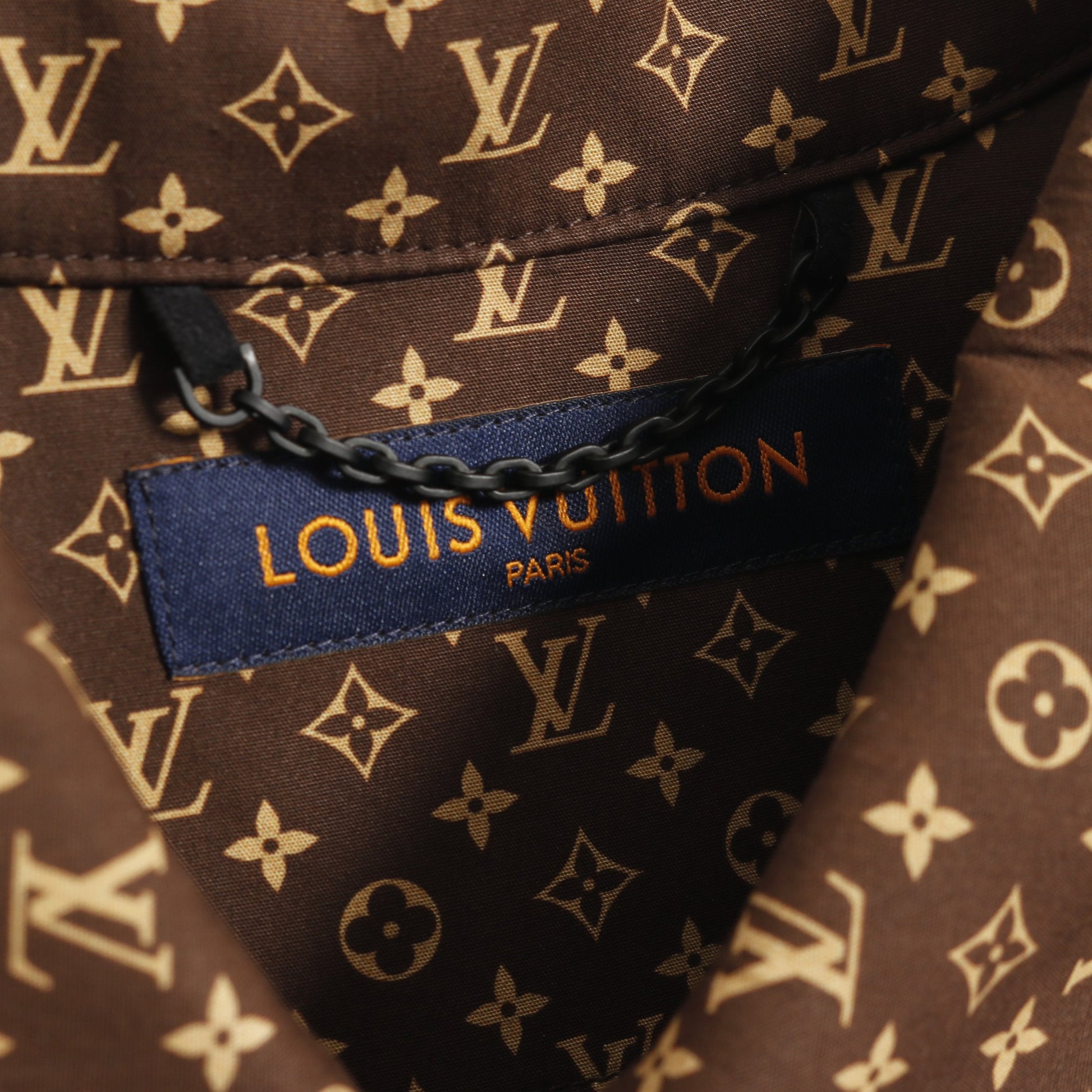 LOUIS VUITTON × NIGO マイクロモノグラム ポンチョ コットン ブラウン ルイヴィトン アウター LOUIS VUITTON