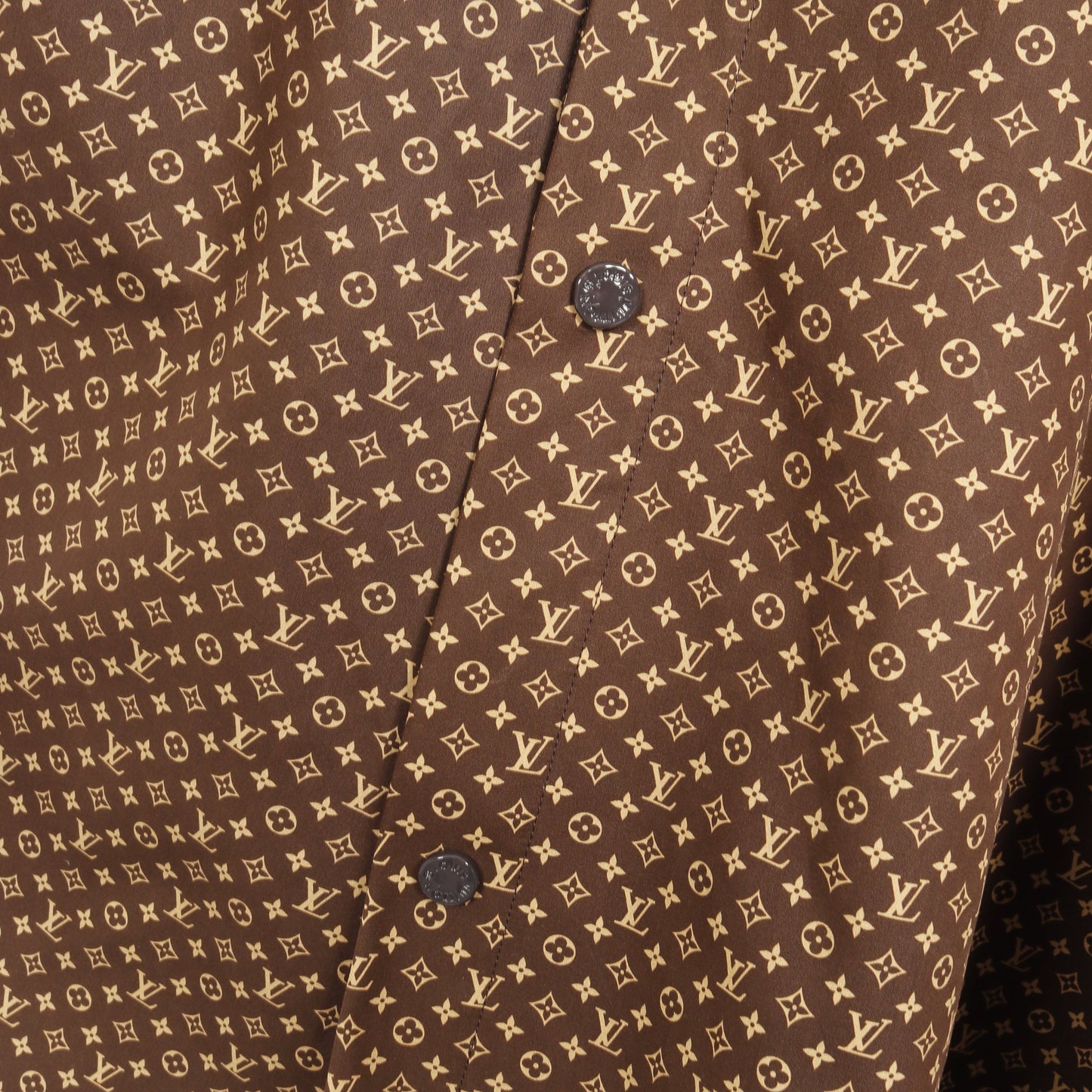 LOUIS VUITTON × NIGO マイクロモノグラム ポンチョ コットン ブラウン ルイヴィトン アウター LOUIS VUITTON
