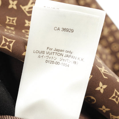 LOUIS VUITTON × NIGO マイクロモノグラム ポンチョ コットン ブラウン ルイヴィトン アウター LOUIS VUITTON