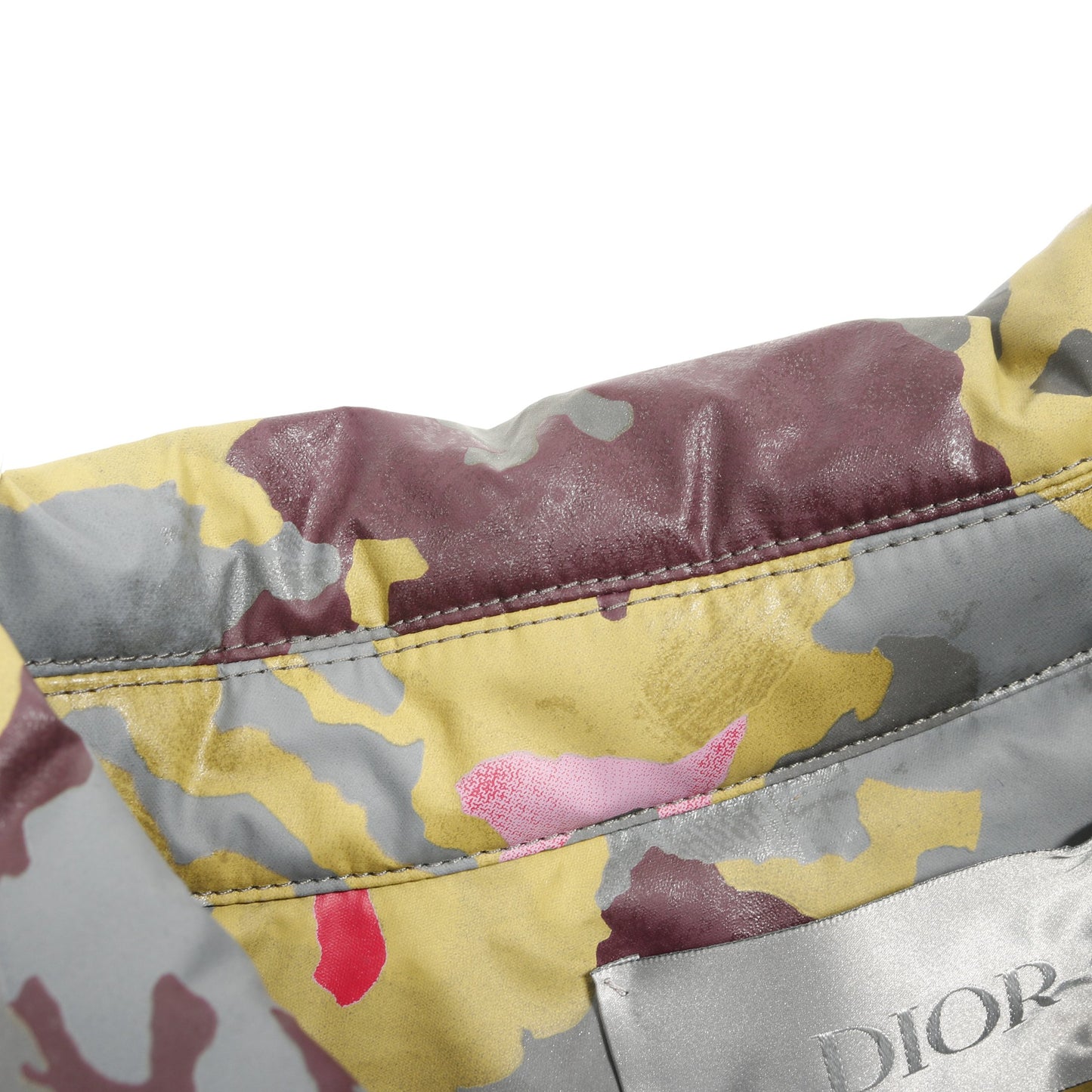 カモフラージュ リフレクティブ ハーフジップ ブルゾン グレー マルチカラー 中綿 ディオール アウター DIOR