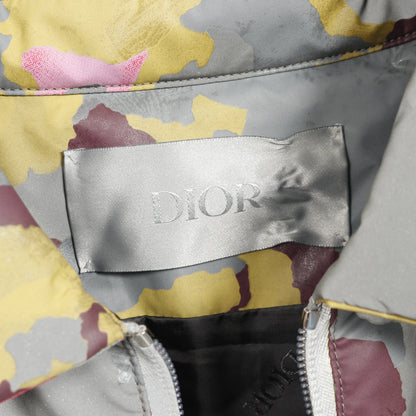 カモフラージュ リフレクティブ ハーフジップ ブルゾン グレー マルチカラー 中綿 ディオール アウター DIOR