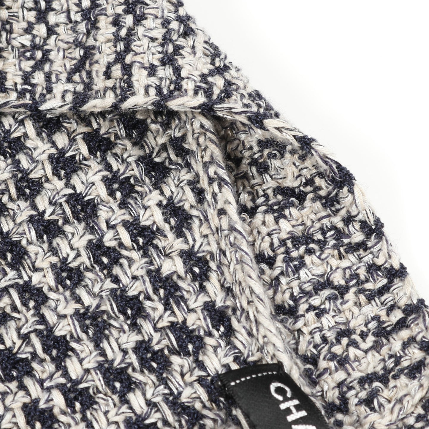 ココマークボタン カーディガン コットン シルク ネイビー ベージュ シャネル トップス CHANEL