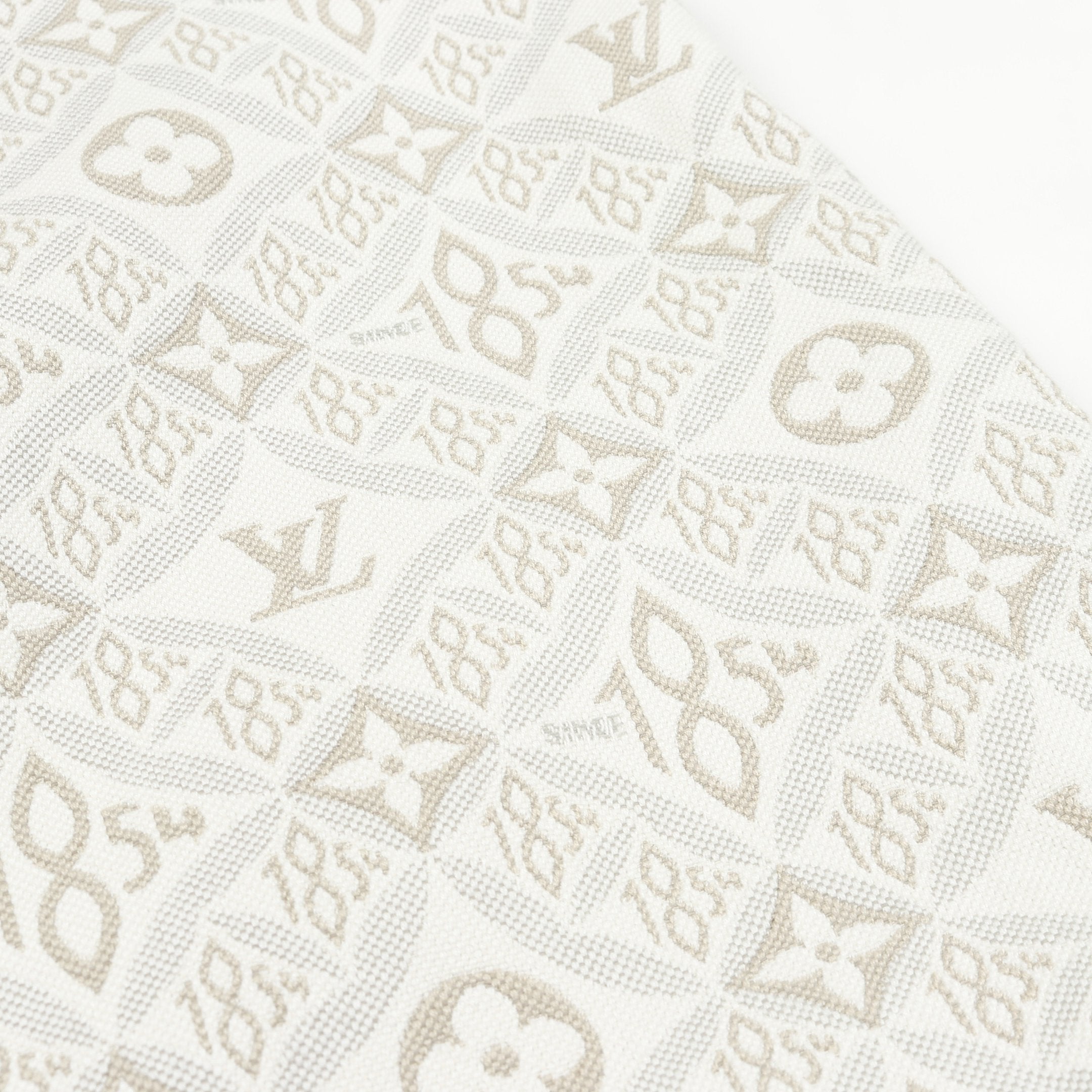 モノグラム スカート コットン レザー ホワイト グレー ピンク ルイ