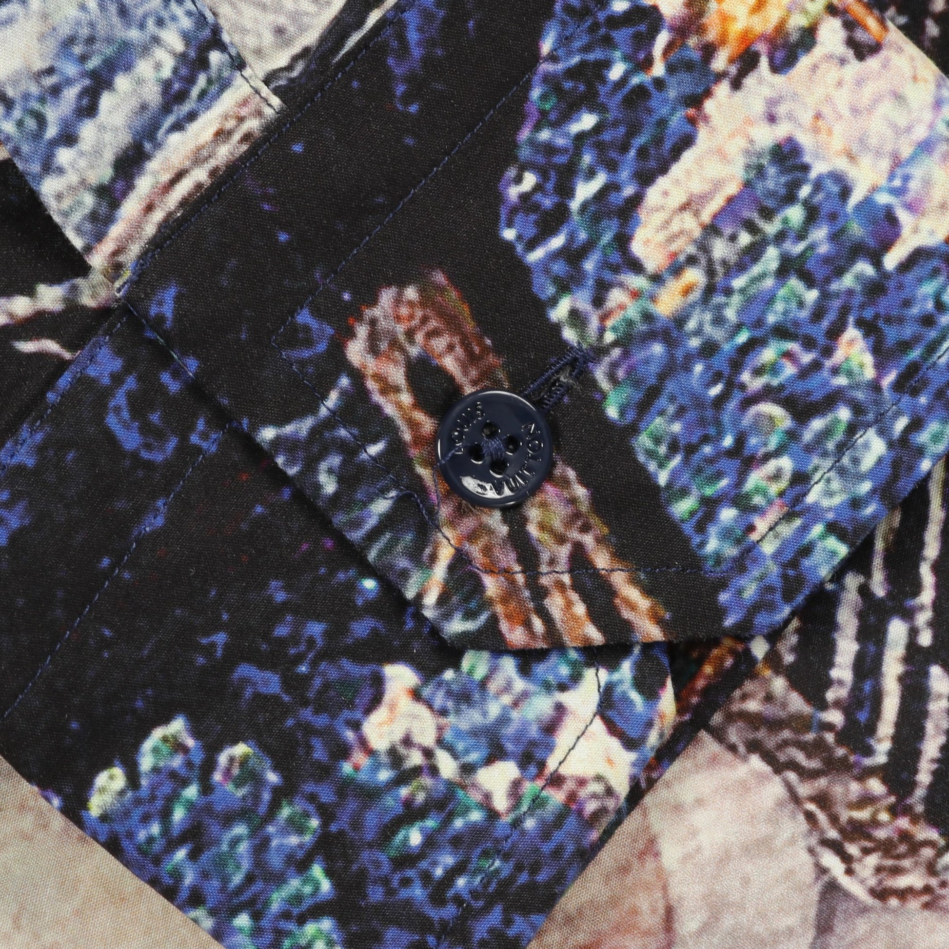 タペストリー DNA シャツ 長袖 コットン マルチカラー ルイヴィトン トップス LOUIS VUITTON