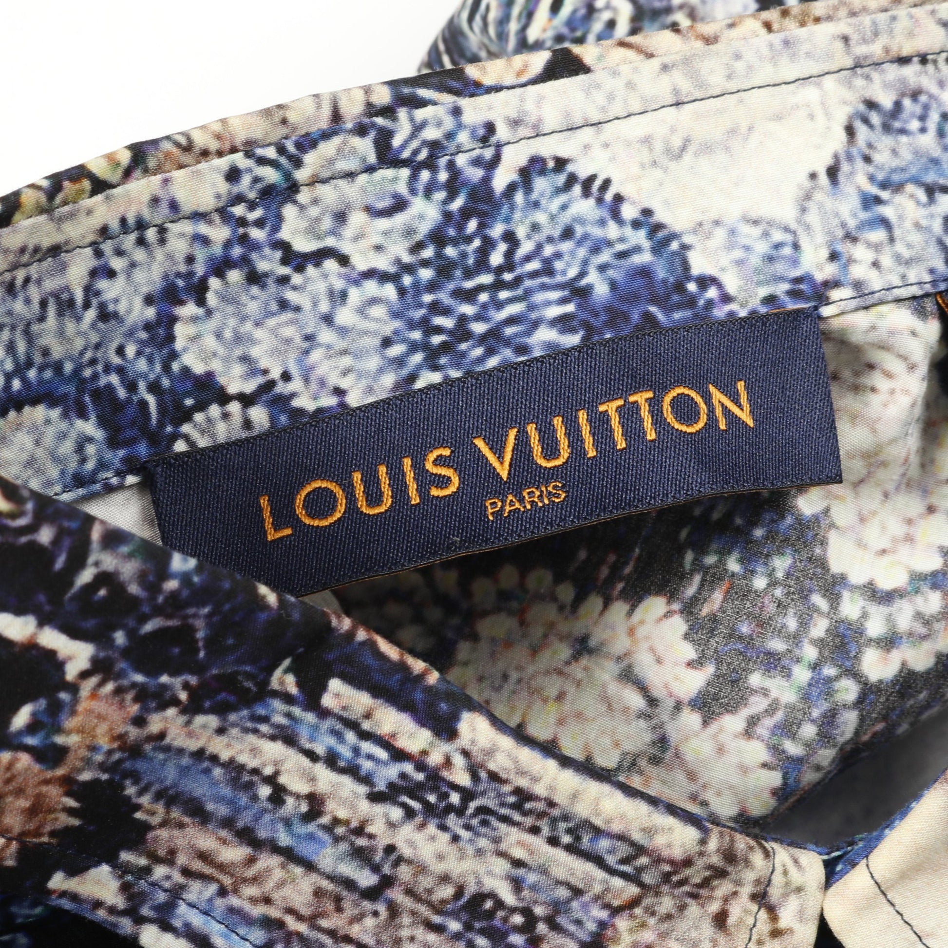 タペストリー DNA シャツ 長袖 コットン マルチカラー ルイヴィトン トップス LOUIS VUITTON