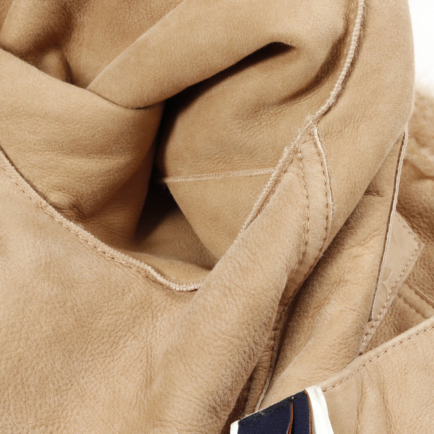 シアリングトラッカージャケット レザージャケット ラムレザー ベージュ ルイヴィトン アウター LOUIS VUITTON