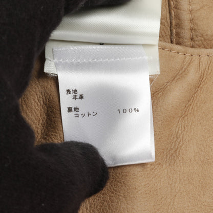 シアリングトラッカージャケット レザージャケット ラムレザー ベージュ ルイヴィトン アウター LOUIS VUITTON