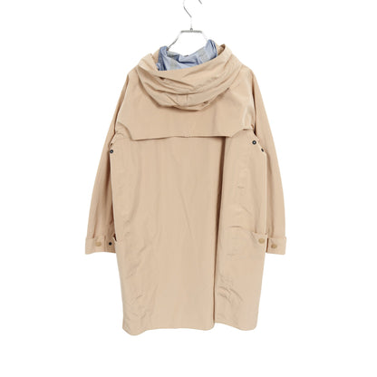 コート コットン ベージュ フード付き モンクレールグルノーブル アウター MONCLER GRENOBLE