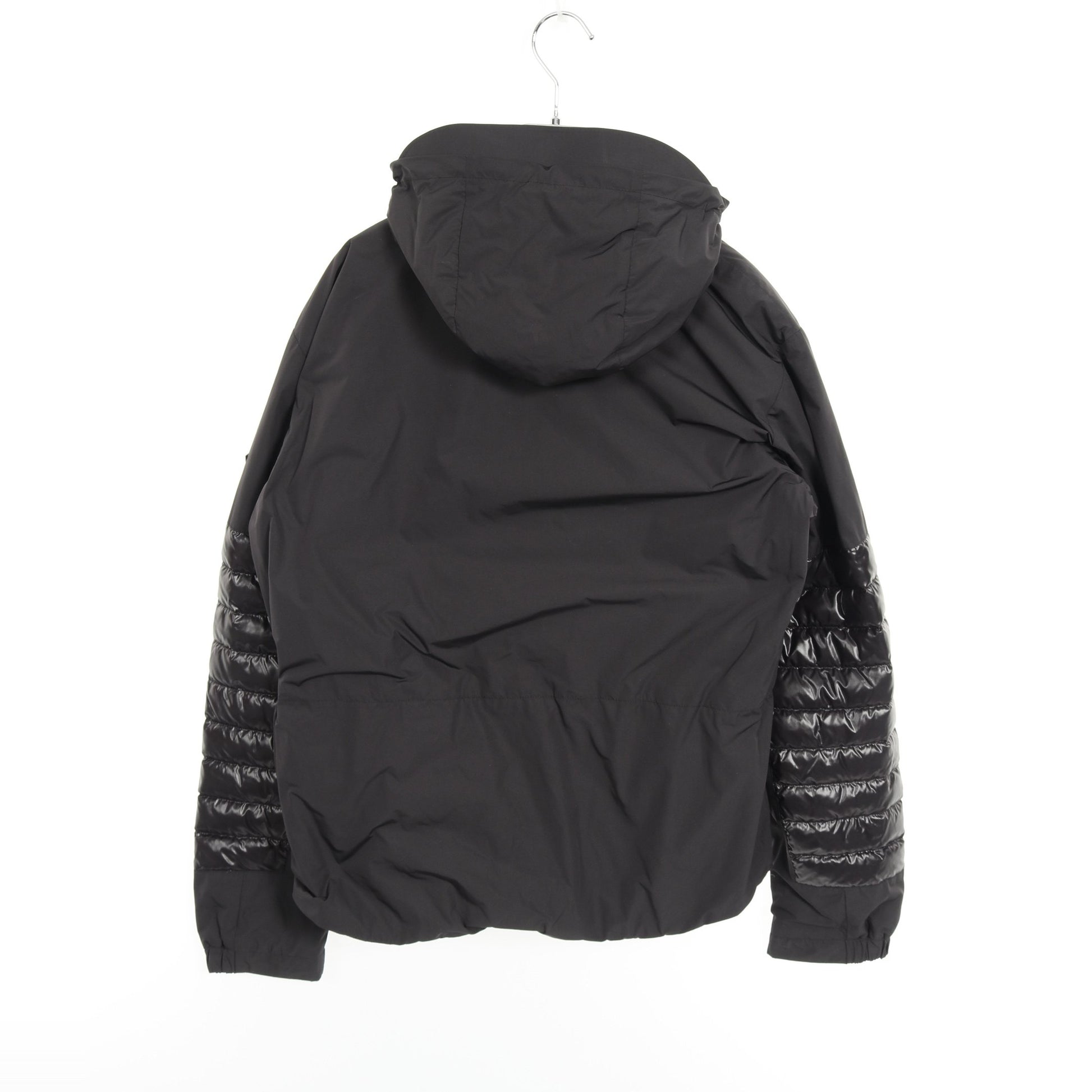 OLARGUES ダウンジャケット ブラック マルチカラー フード付き モンクレール アウター MONCLER
