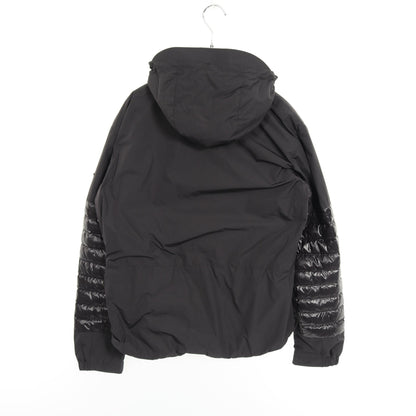 OLARGUES ダウンジャケット ブラック マルチカラー フード付き モンクレール アウター MONCLER