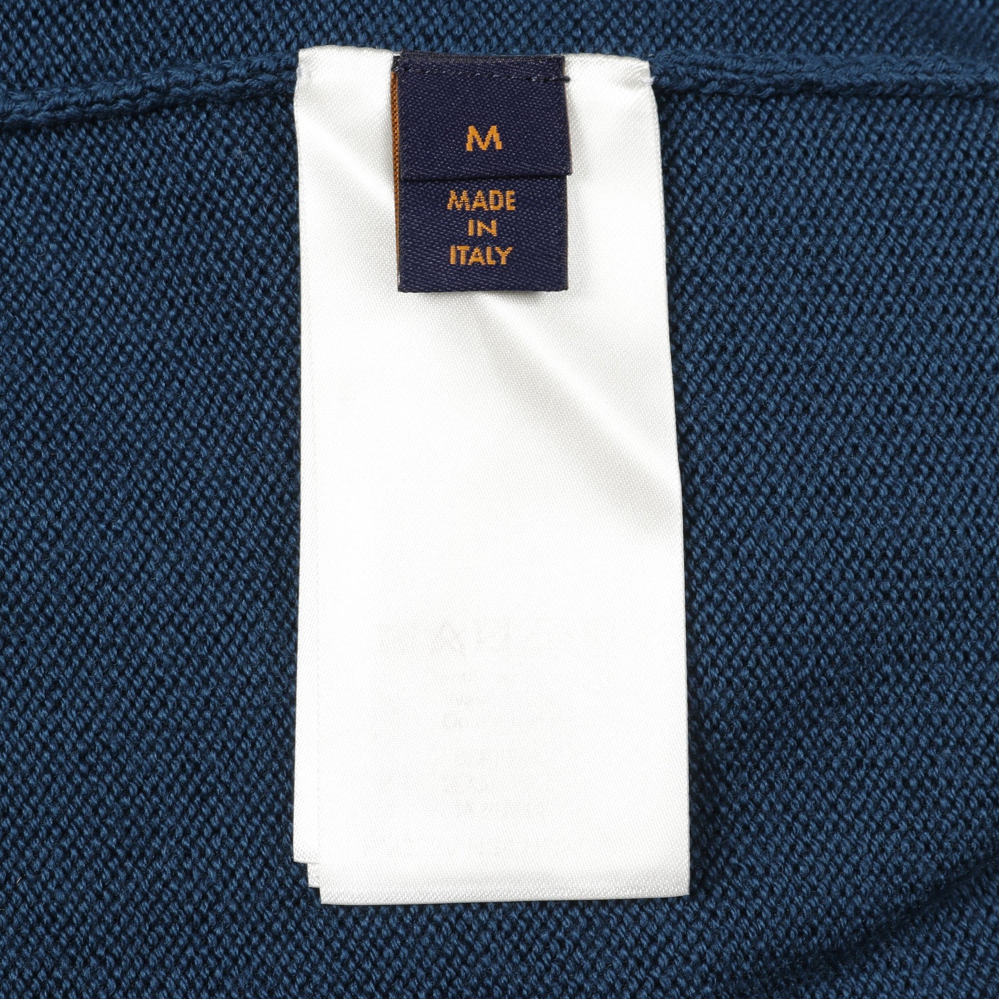 シグネチャークルーネックニット ニット ウール ブルーグリーン ライト  