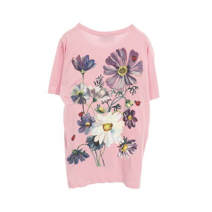 BAMBI FLOWER Tシャツ コットン ピンク マルチカラー グッチ トップス GUCCI
