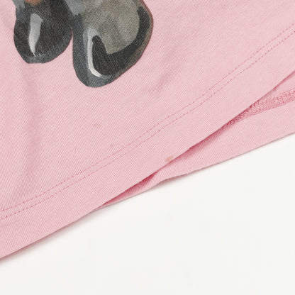 BAMBI FLOWER Tシャツ コットン ピンク マルチカラー グッチ トップス GUCCI