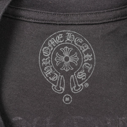 FUCK YOU Tシャツ クルーネック 半袖 コットン ブラック クロムハーツ トップス Chrome Hearts