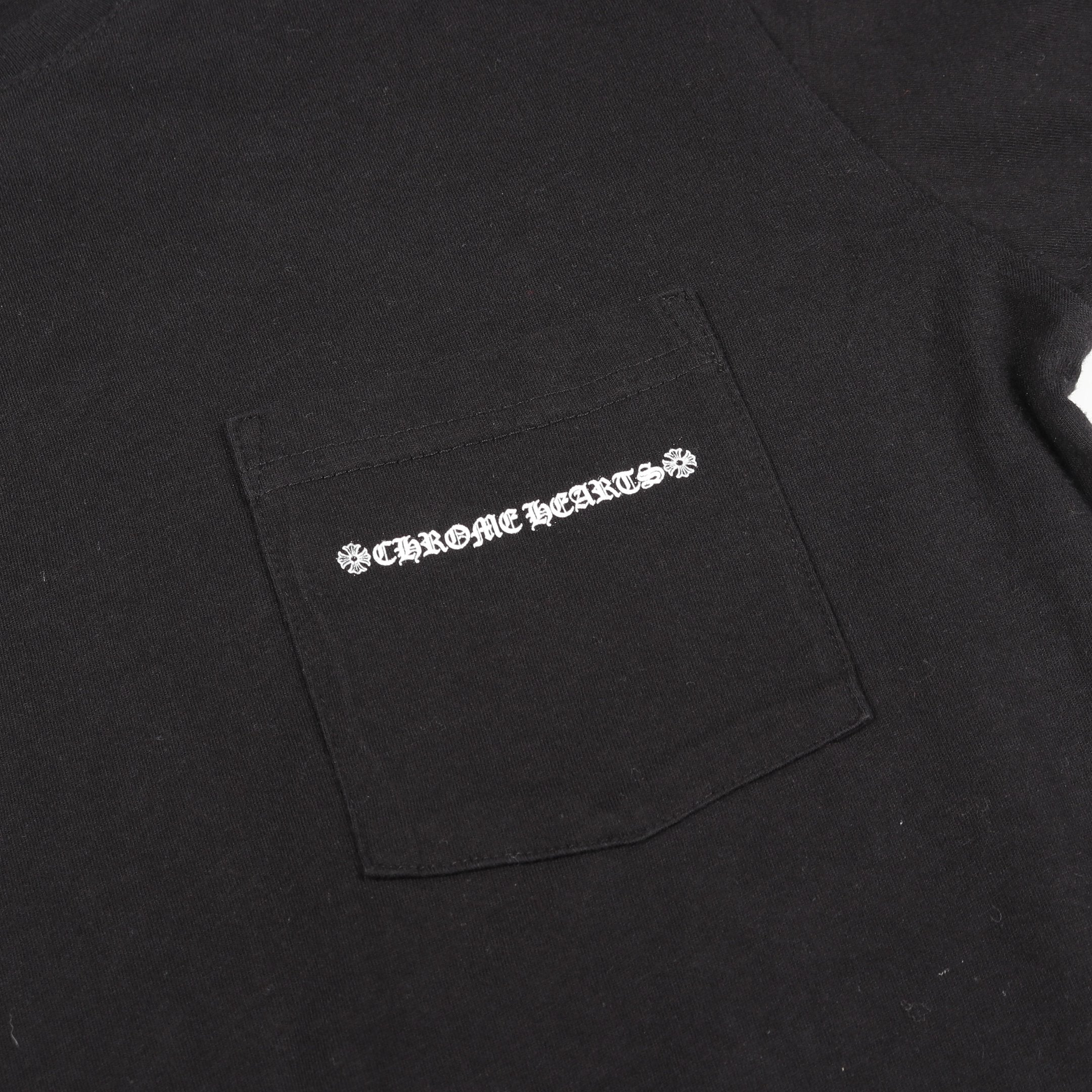 FUCK YOU Tシャツ クルーネック 半袖 コットン ブラック クロムハーツ