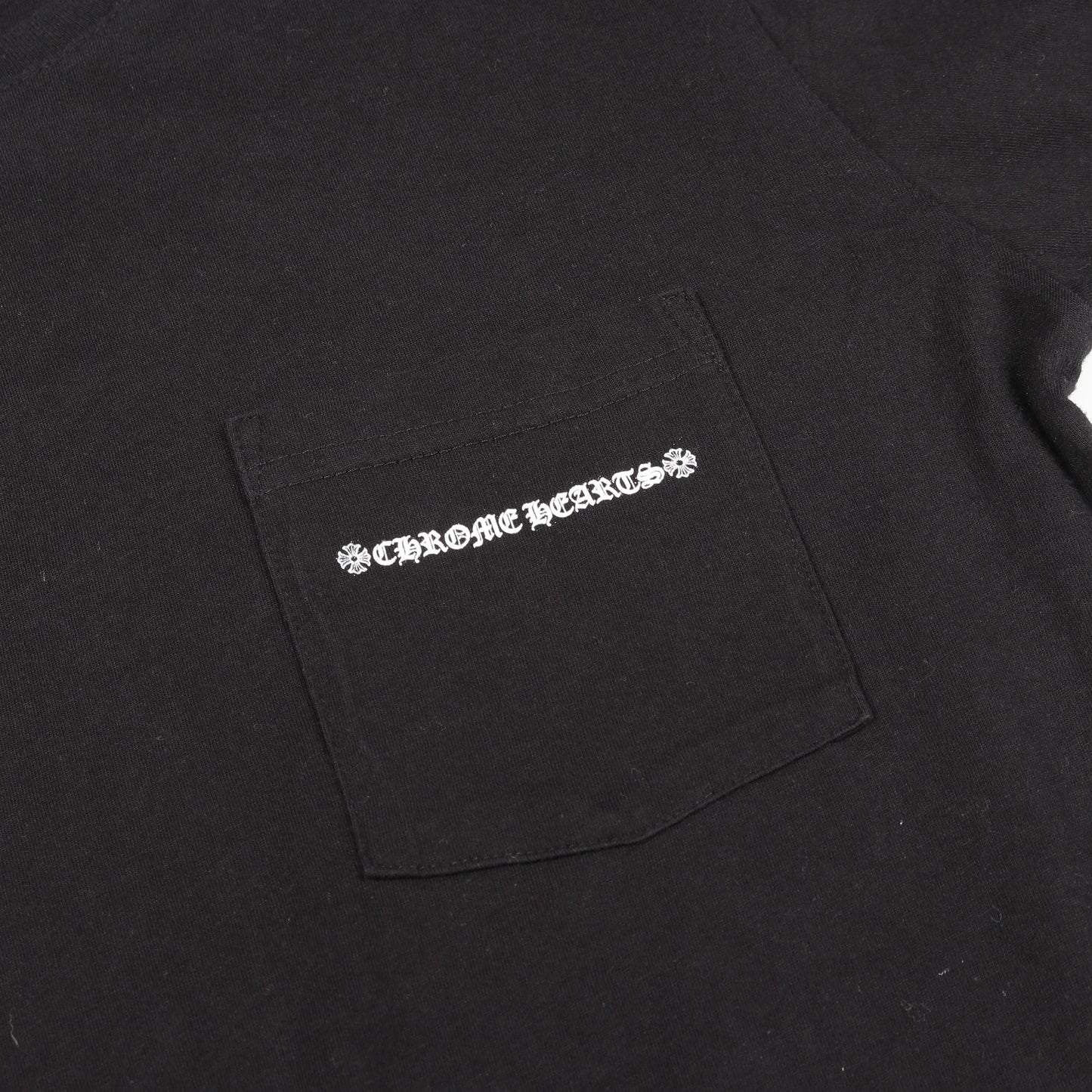 FUCK YOU Tシャツ クルーネック 半袖 コットン ブラック クロムハーツ トップス Chrome Hearts