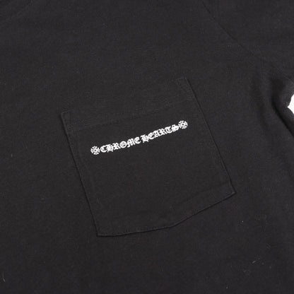 FUCK YOU Tシャツ クルーネック 半袖 コットン ブラック クロムハーツ トップス Chrome Hearts