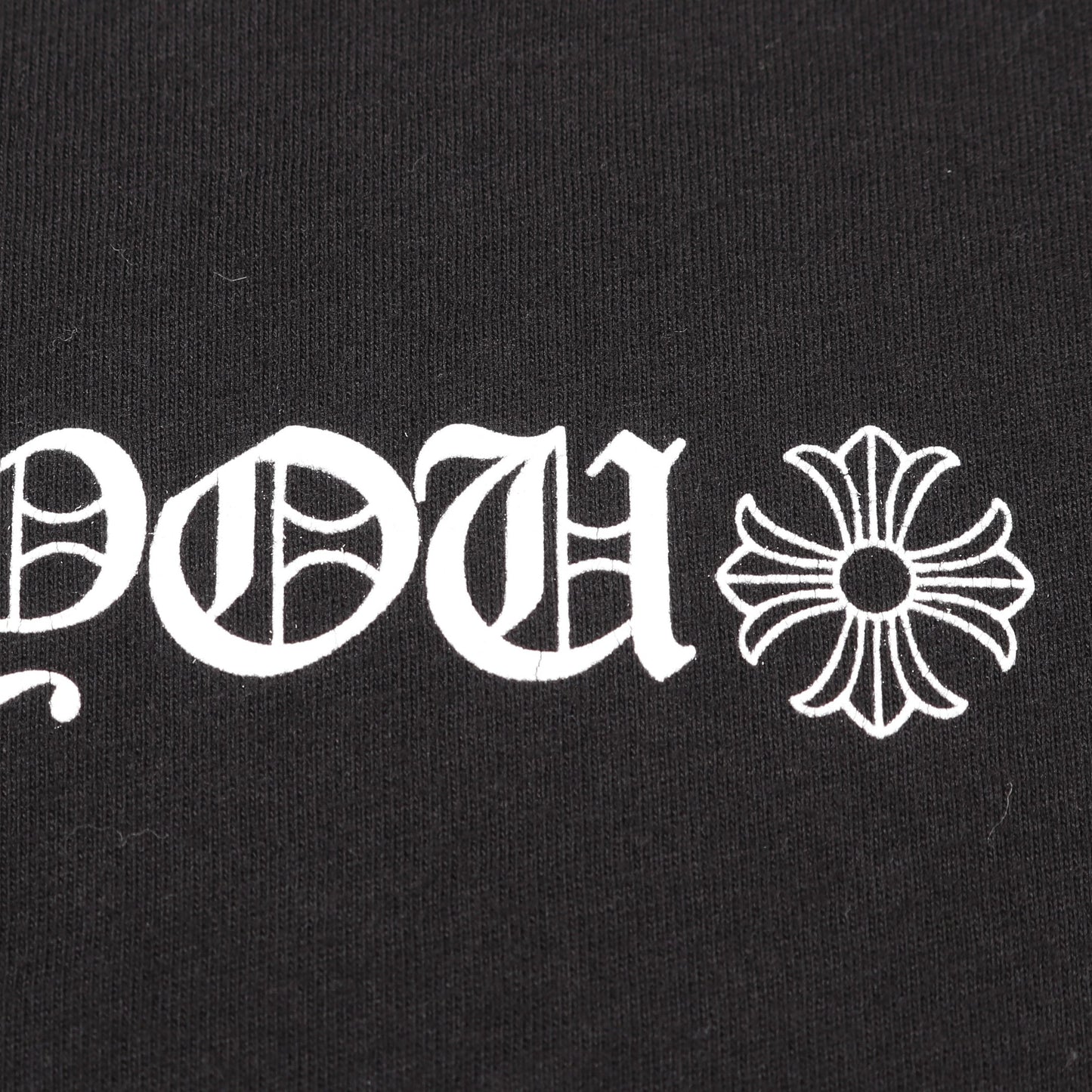 FUCK YOU Tシャツ クルーネック 半袖 コットン ブラック クロムハーツ トップス Chrome Hearts