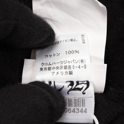 CHプラス FUCK YOU プリント スウェットパンツ コットン ブラック クロムハーツ ボトムス Chrome Hearts