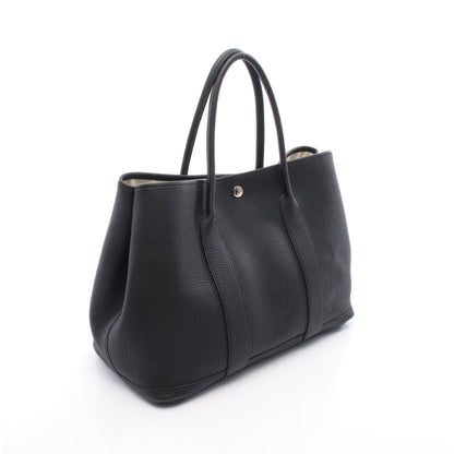 ガーデンパーティPM ハンドバッグ トートバッグ ネゴンダ ブラック シルバー金具 U刻印 エルメス バッグ HERMES