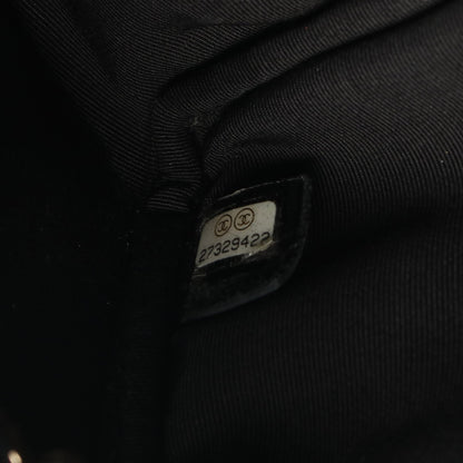 Vステッチ シェブロン チェーンショルダーバッグ ラムスキン ブラック ゴールド金具 シャネル バッグ CHANEL